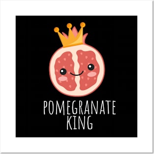 Pomegranate King Cute Posters and Art